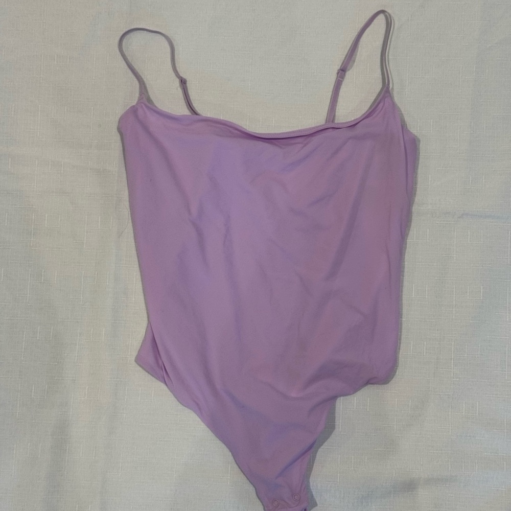 SKIMS Sugar Plum Cami Bodysuit, Large, New